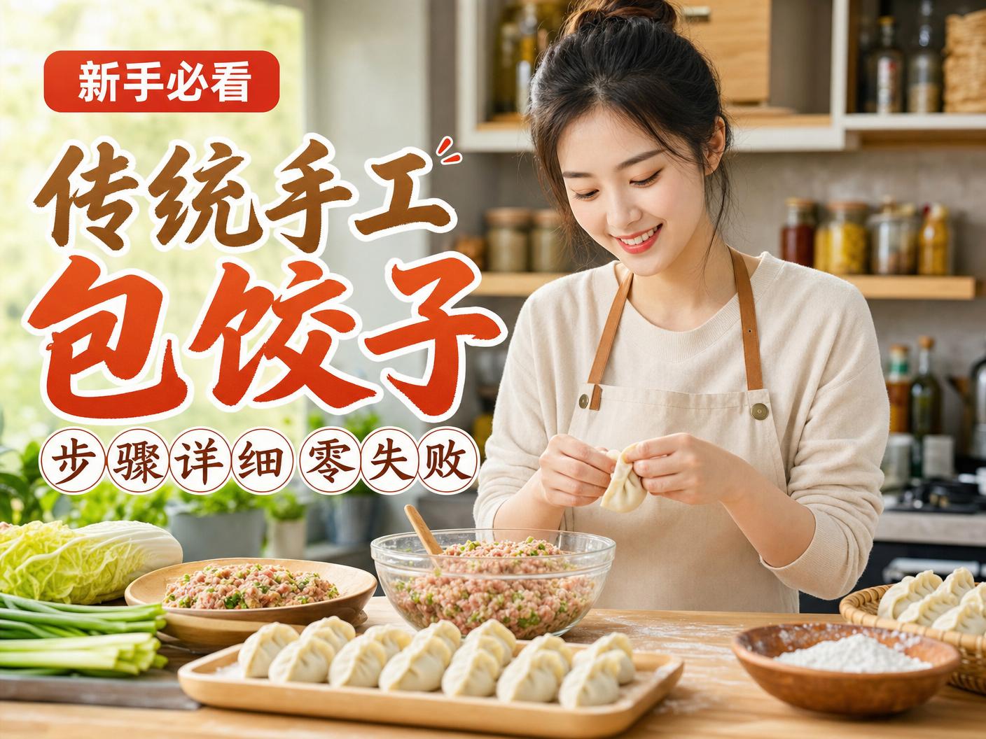 暗网-【暗网】传统手工包饺子教程传媒演示，步骤详细零失败